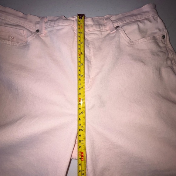 Gloria Vanderbilt Pink Cropped Ankle Jeans - Picture 9 of 11